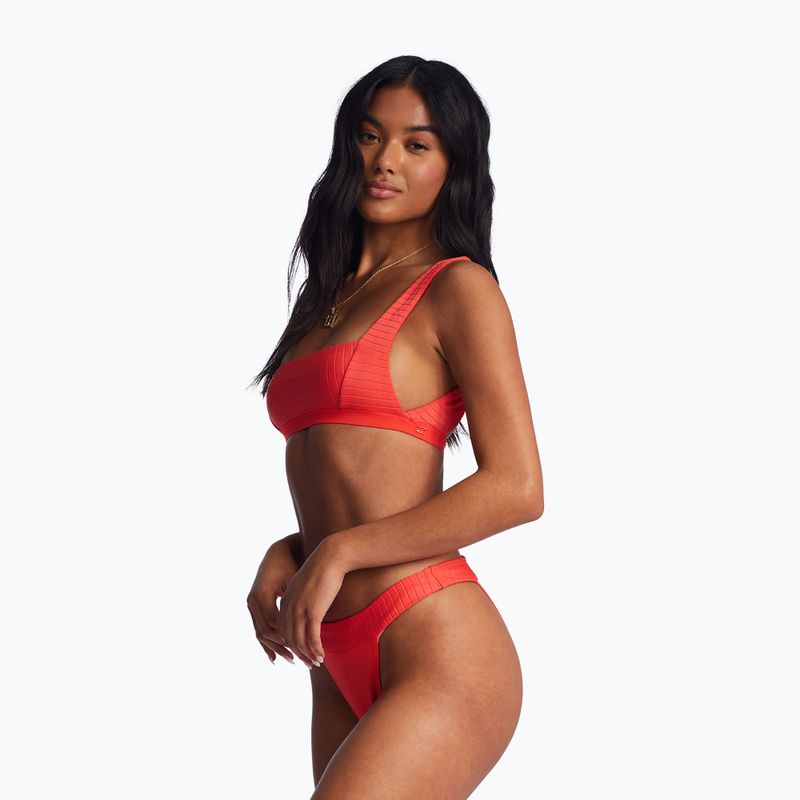 Spodní díl plavek Billabong Lined Up Banded Hike bright poppy 6