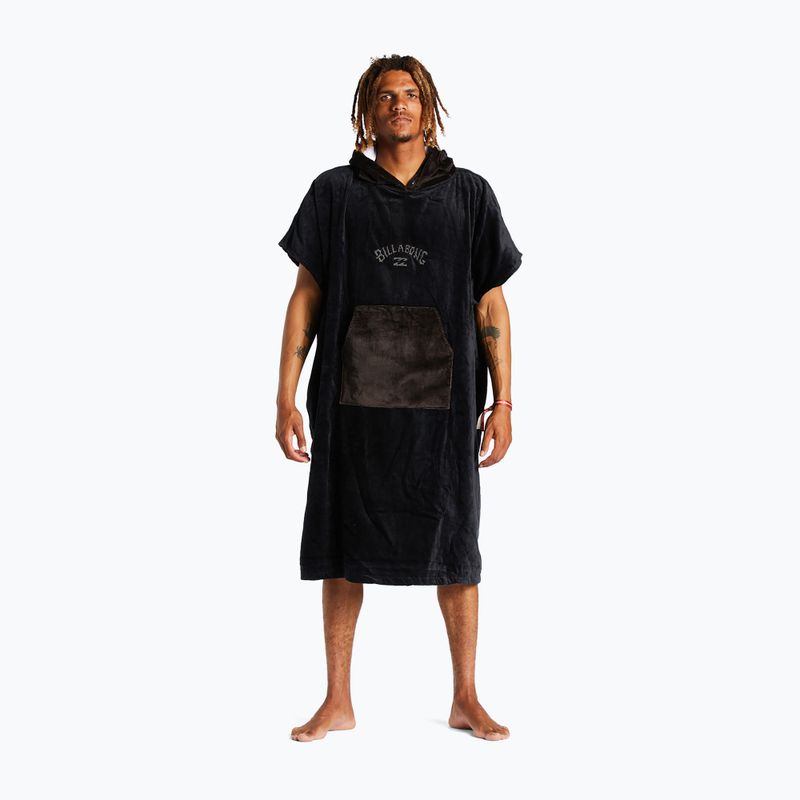 Pánská ponča Billabong Mens Hooded Towel black