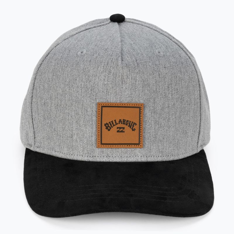 Pánská baseballová čepice Billabong Stacked Snapback grey heather 4