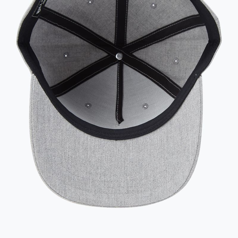 Pánská baseballová čepice Billabong Stacked Snapback grey heather 8