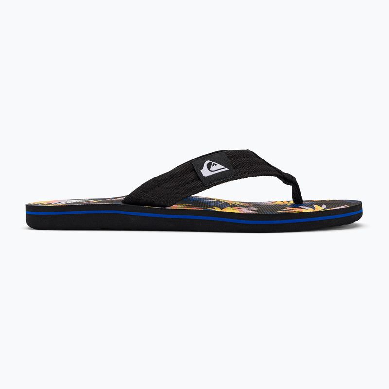 Quiksilver Molokai Layback II pánské žabky černé AQYL101339 2