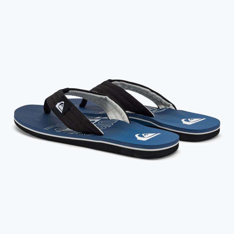 Quiksilver Molokai Layback II pánské žabky modré AQYL101339 3