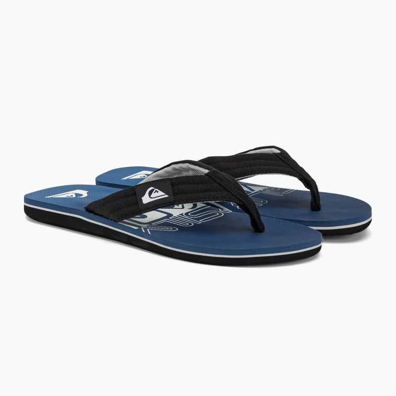 Quiksilver Molokai Layback II pánské žabky modré AQYL101339 4