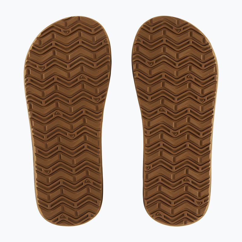 Quiksilver pánské žabky Monkey Wrench Core brown AQYL101324 12