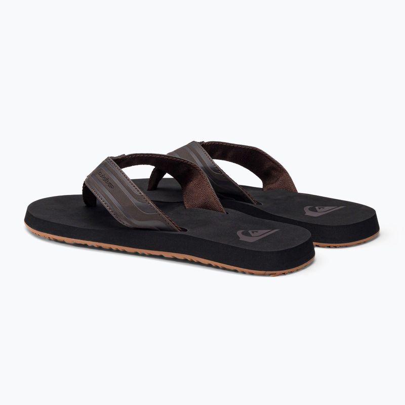 Quiksilver pánské žabky Monkey Wrench Core brown AQYL101324 3