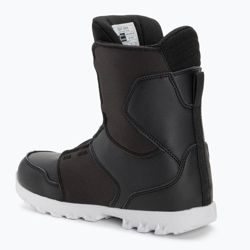 Dětské boty na snowboard DC Youth Scout black/white 2
