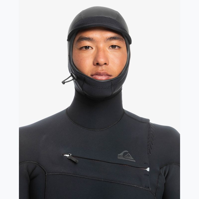 Pánský neopren Quiksilver Highline 5/4/3 Chest Zip Hooded black 4
