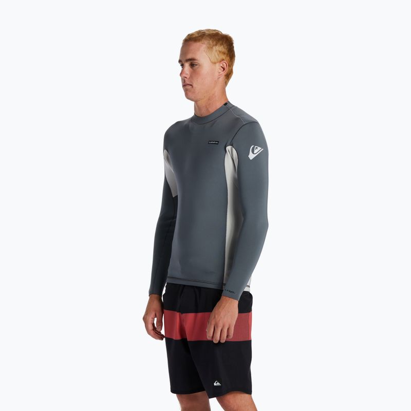 Pánské neoprenové triko s dlouhým rukávem Quiksilver Everyday Session 1.5 ash  2
