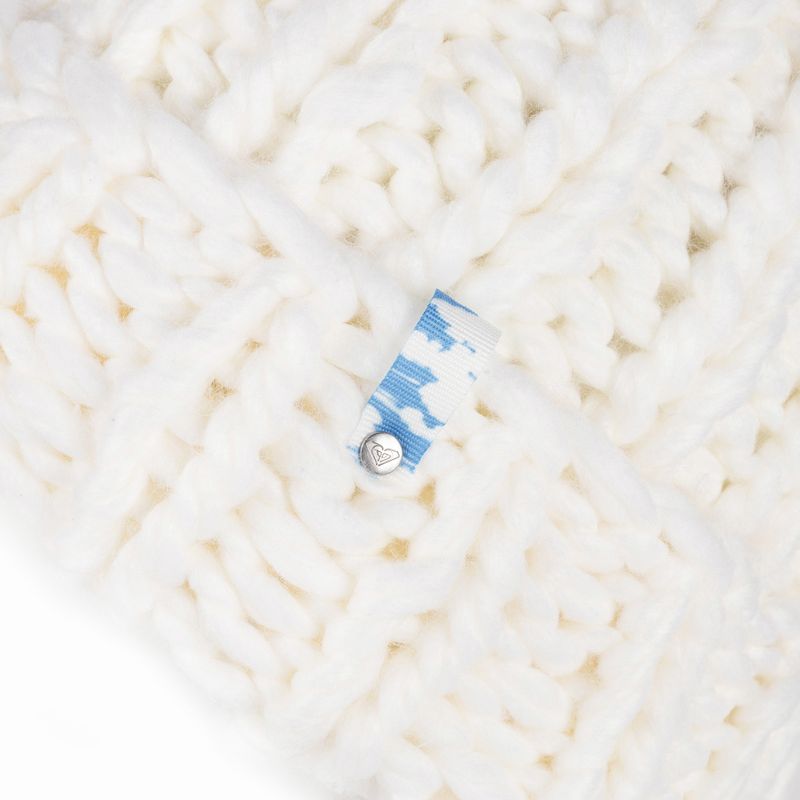 Dámská snowboardová čepice ROXY Chloe Kim Beanie bright white 4