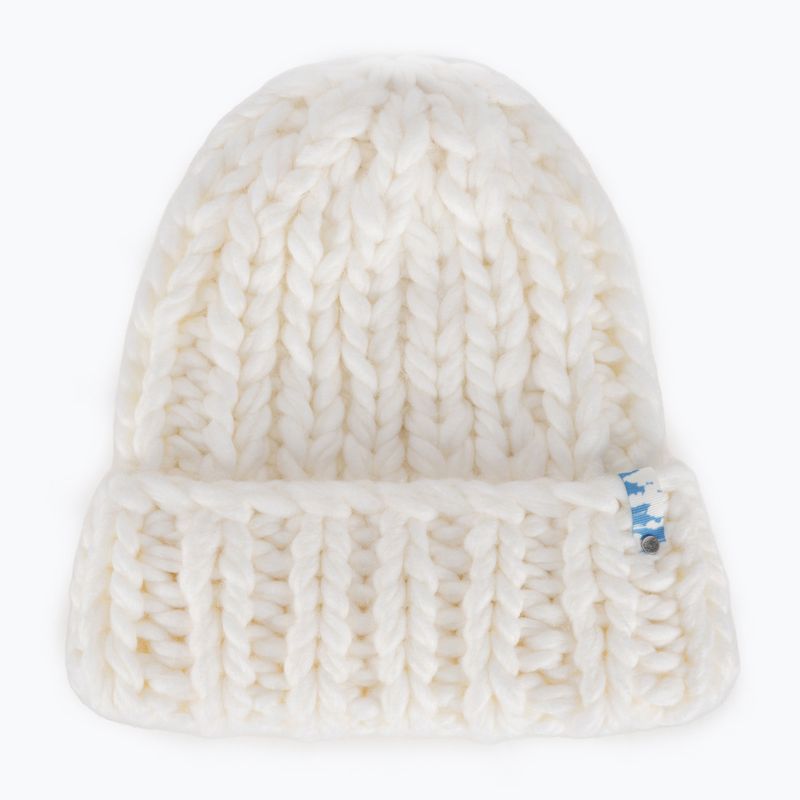 Dámská snowboardová čepice ROXY Chloe Kim Beanie bright white 5