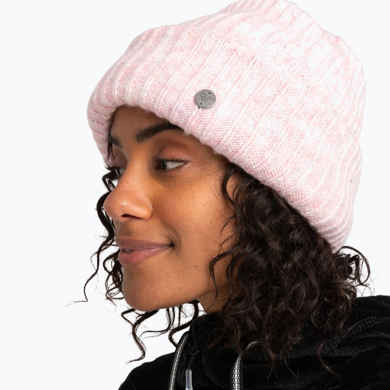 Dámská snowboardová čepice ROXY Nevea Beanie pink frosting 8