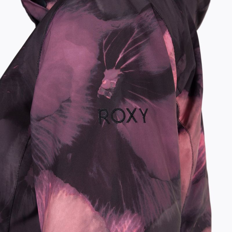 Dámská snowboardová bunda ROXY Jetty true black pansy 5