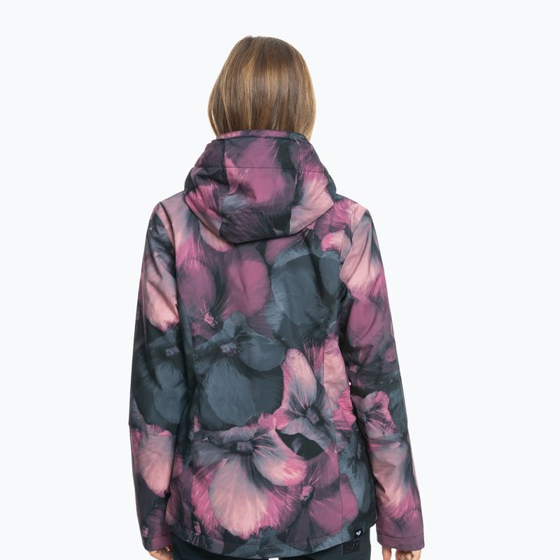 Dámská snowboardová bunda ROXY Jetty true black pansy 2