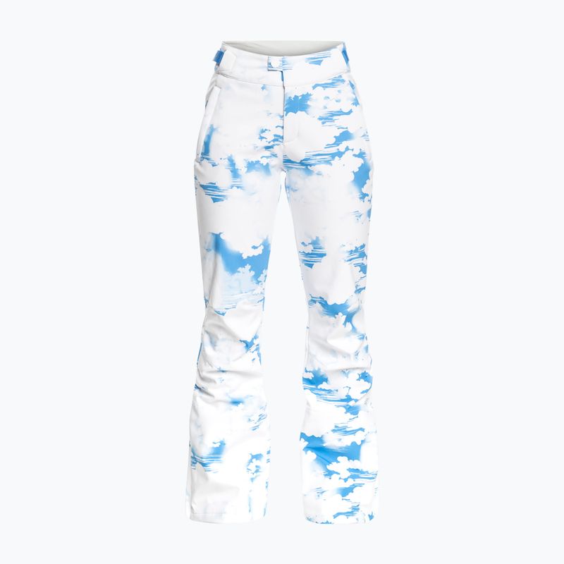 Dámské snowboardové kalhoty ROXY Chloe Kim azure blue clouds 6