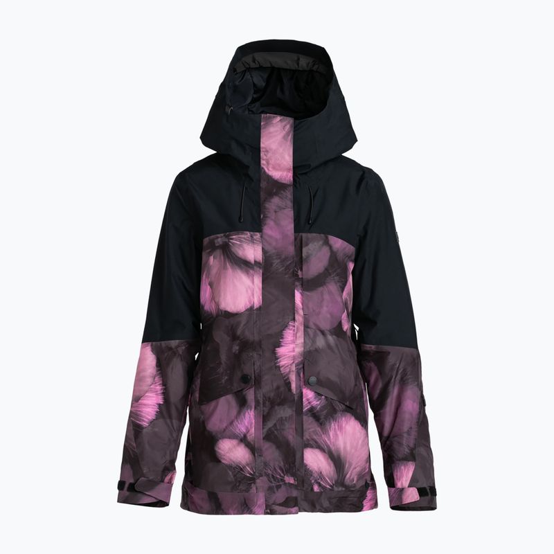 Dámská snowboardová bunda ROXY Gore-Tex Glade Printed true black pansy pansy 6