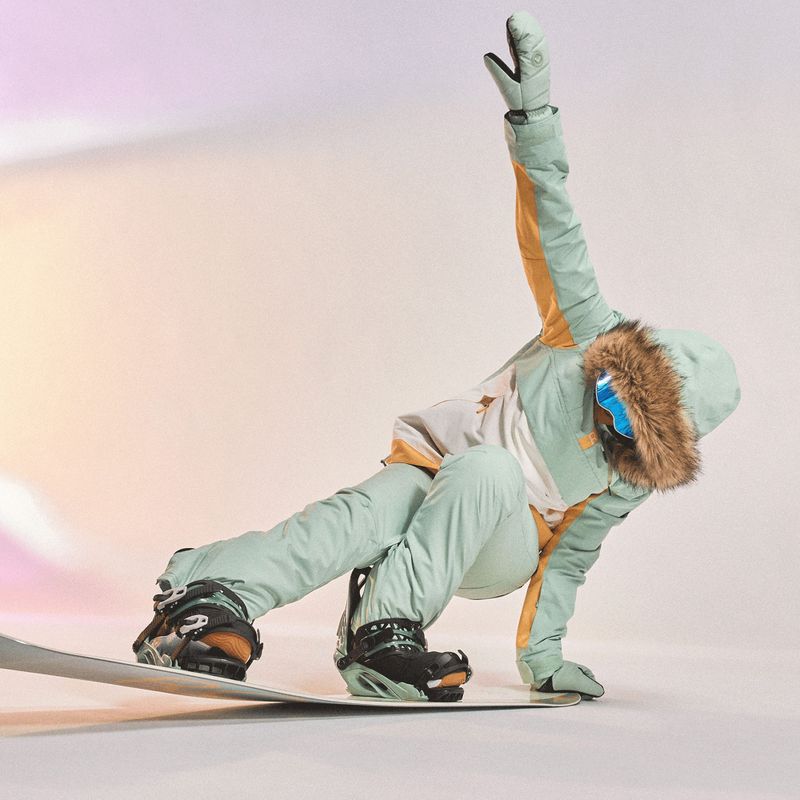 Dámská snowboardová bunda ROXY Shelter cameo green 13