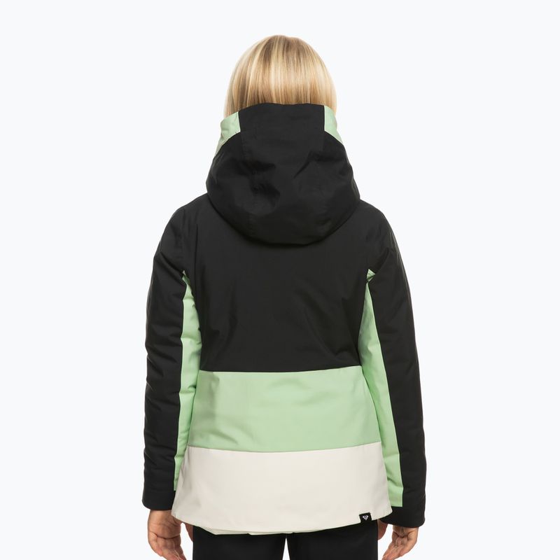 Dětská snowboardová bunda ROXY Silverwinter Girl true black 3