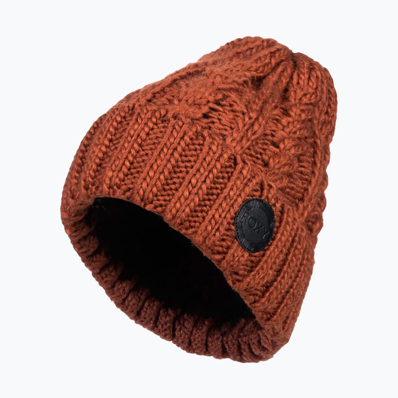 Dámská snowboardová čepice ROXY Tram Beanie KVJ0 smoked paprika 6