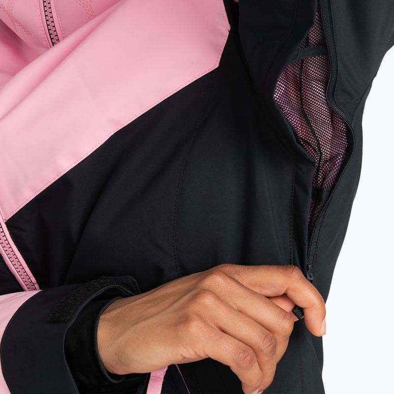 Dámská snowboardová bunda ROXY Free Jet Block pink frosting 3