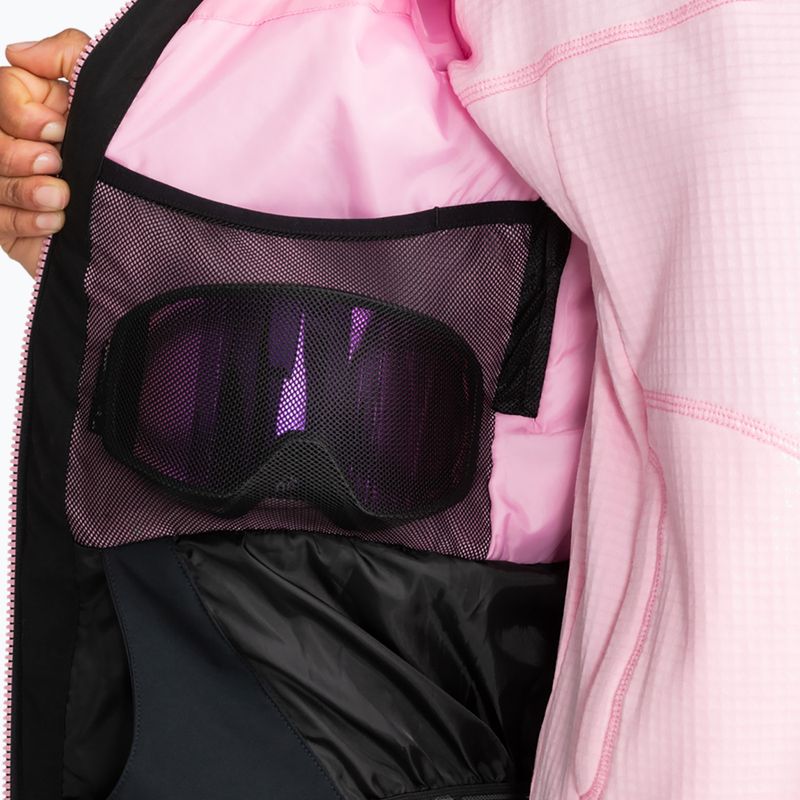 Dámská snowboardová bunda ROXY Free Jet Block pink frosting 5