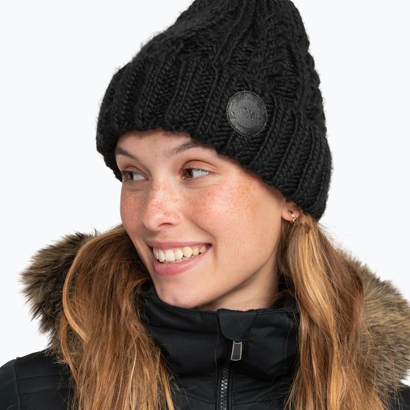 Dámská snowboardová čepice ROXY Tram Beanie true black 9