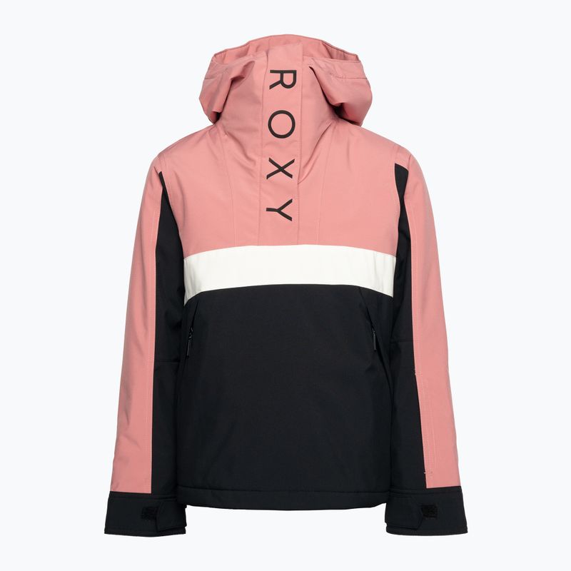 Dětská snowboardová bunda ROXY Shelter Girl dusty rose 4
