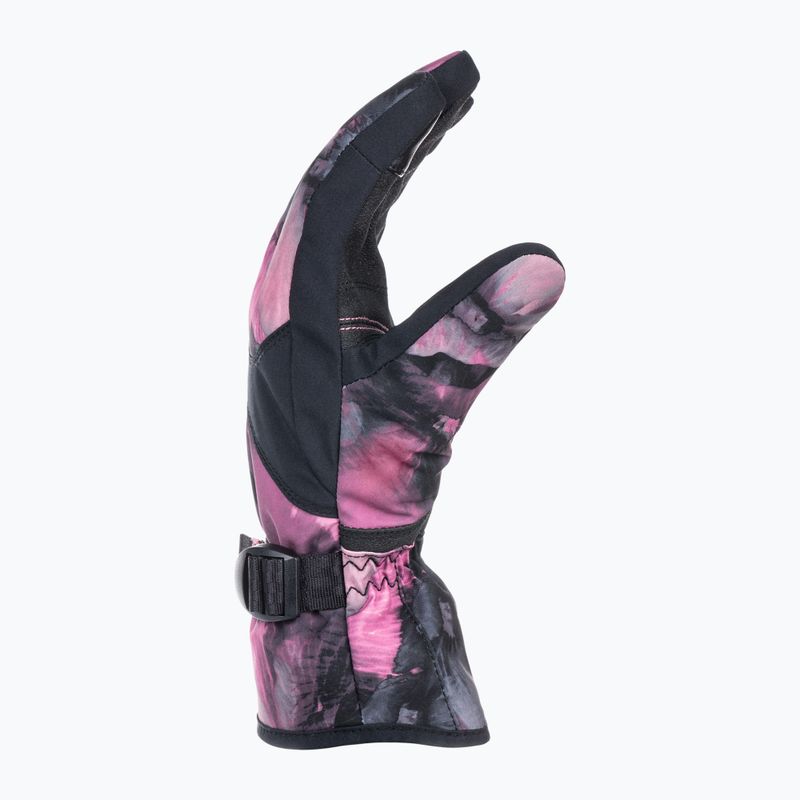 Dámské snowboardové rukavice ROXY Jetty true black pansy pansy 2