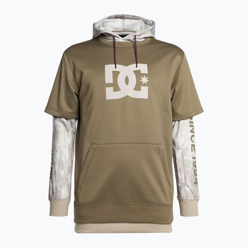 Pánská snowboardová mikina DC Dryden sand stone 6