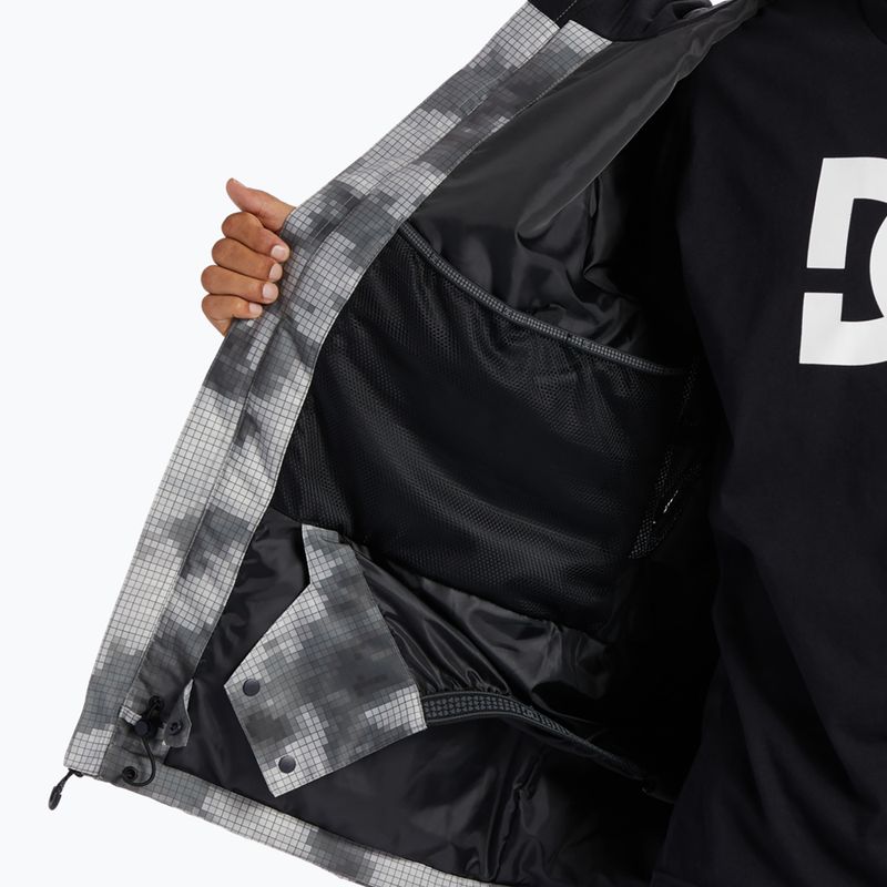 Pánská snowboardová bunda DC Basis Print Cloud Cover 7