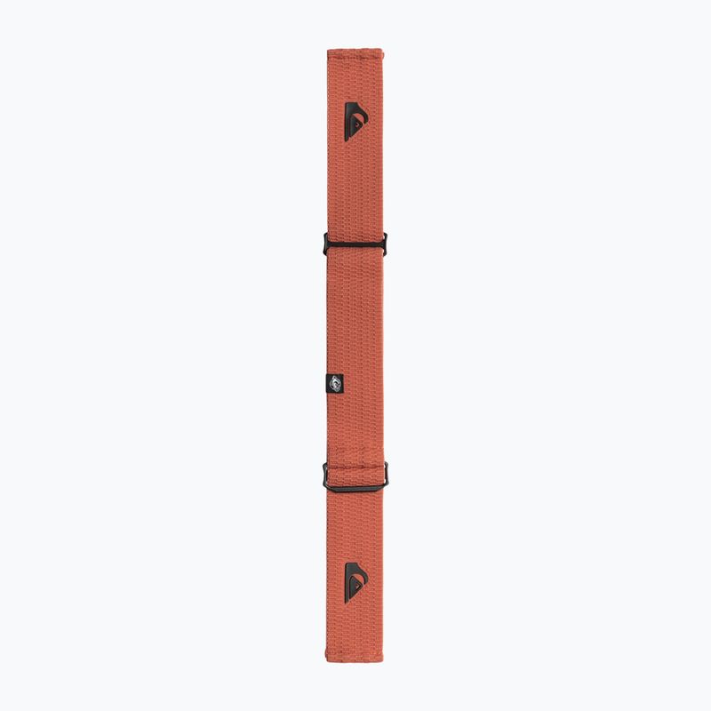 Quiksilver Greenwood S3 black redwood / clux gold mi snowboardové brýle 8