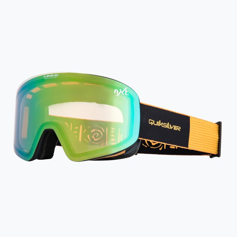 Snowboardové brýle Quiksilver Qsrc Nxt mineralyellow/nxt green 5