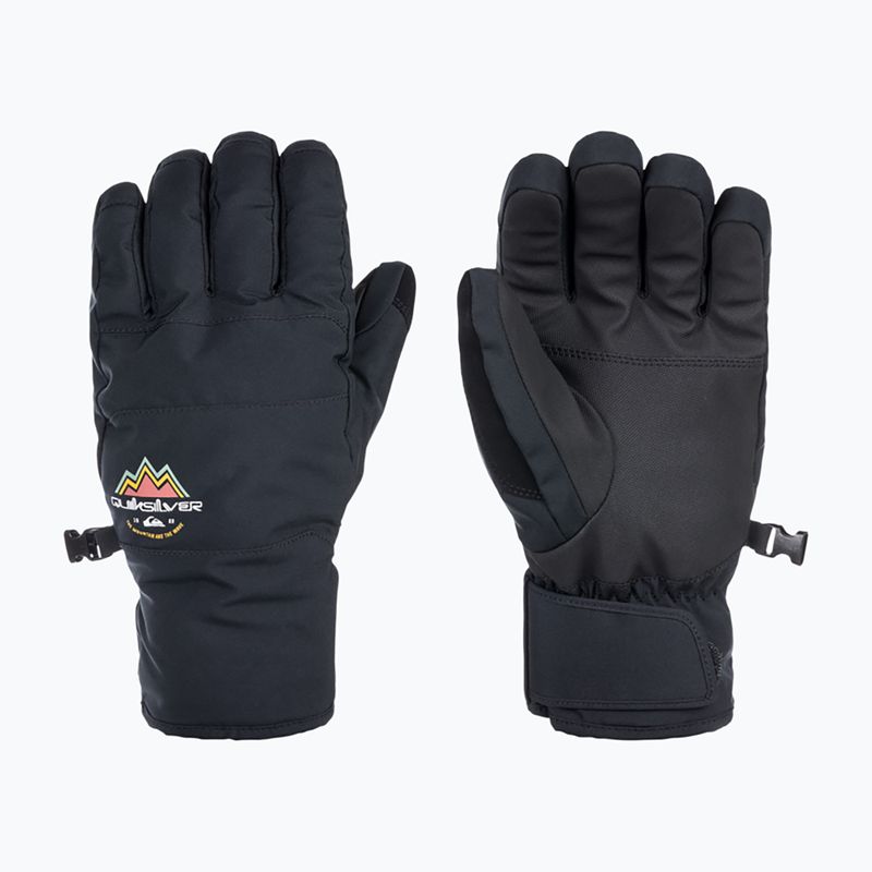 Pánské snowboardové rukavice Quiksilver Cross true black 6