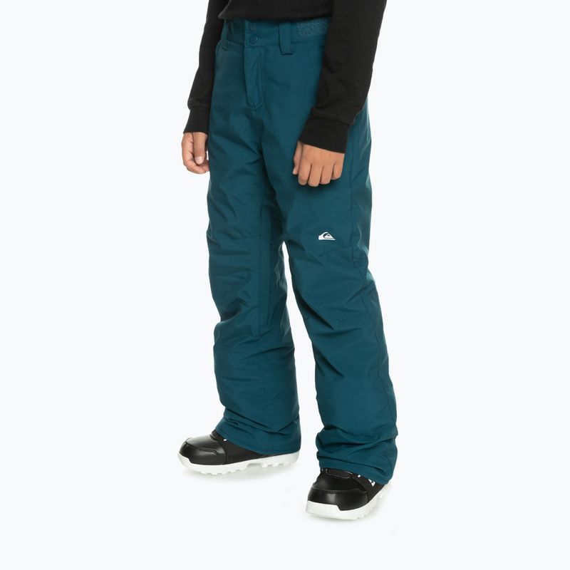 Dětské snowboardové kalhoty Quiksilver Estate Youth majolica blue 2