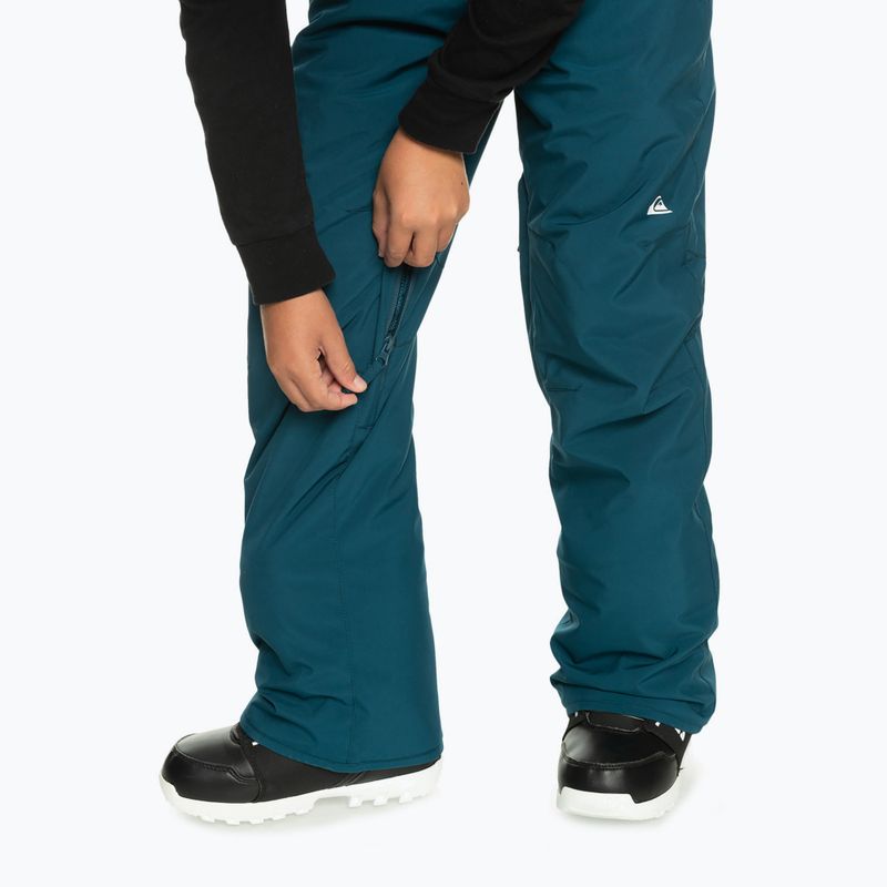 Dětské snowboardové kalhoty Quiksilver Estate Youth majolica blue 5