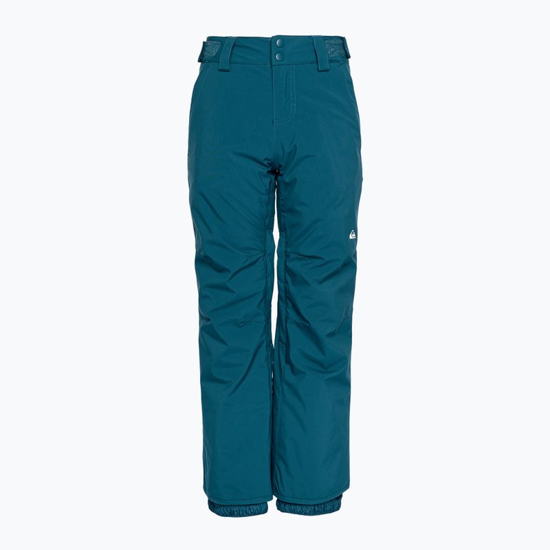 Dětské snowboardové kalhoty Quiksilver Estate Youth majolica blue 7