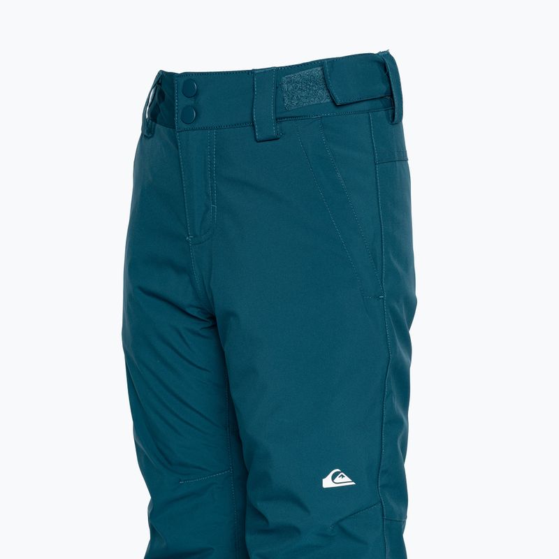 Dětské snowboardové kalhoty Quiksilver Estate Youth majolica blue 9