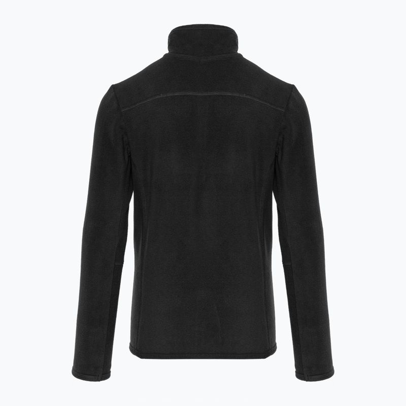 Quiksilver Aker HZ Fleee dětská snowboardová mikina true black 2