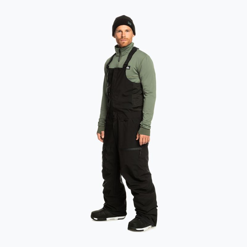 Pánské snowboardové kalhoty Quiksilver Utility Bib true black 2