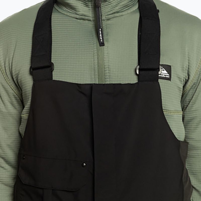Pánské snowboardové kalhoty Quiksilver Utility Bib true black 4