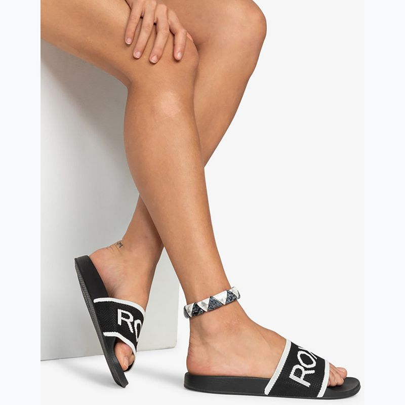 Dámské nazouváky ROXY Slippy Knit black 5
