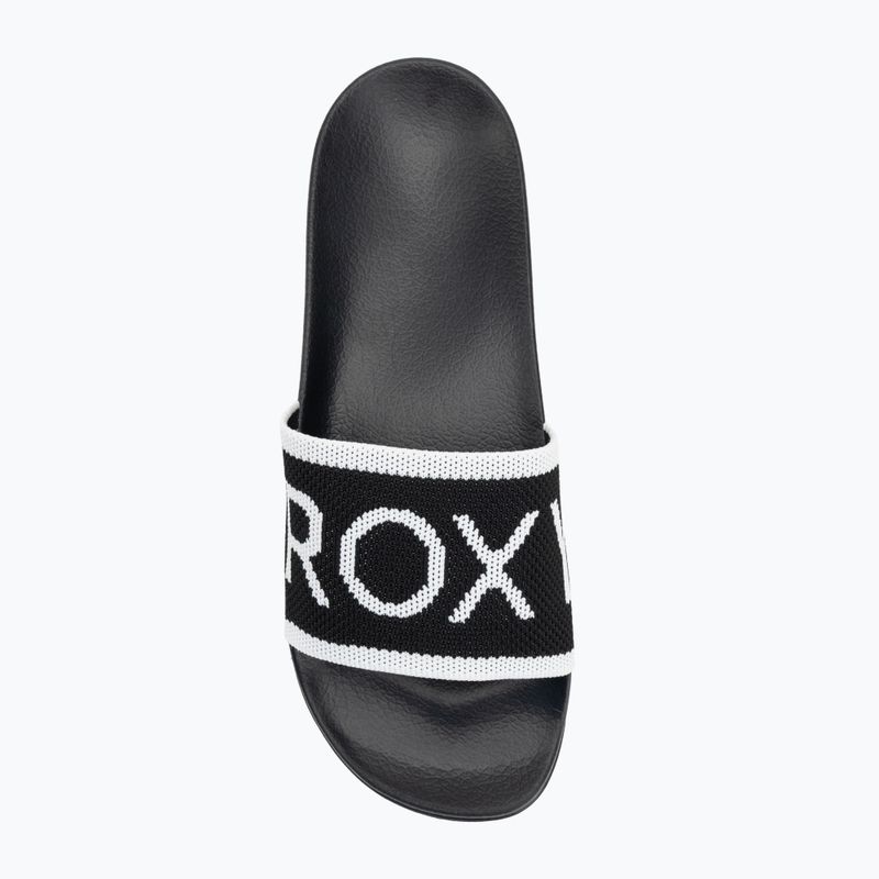 Dámské nazouváky ROXY Slippy Knit black 5