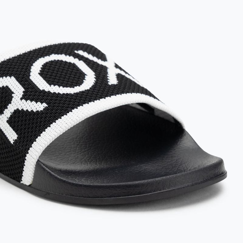 Dámské nazouváky ROXY Slippy Knit black 7