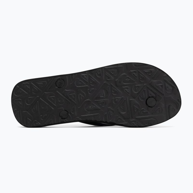 Pánské žabky Quiksilver Molokai Recycled black/blue/blue  4