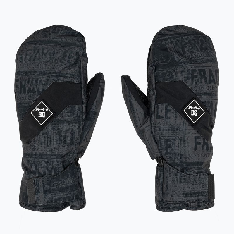 Pánské snowboardové rukavice DC AW Franchise Mitten black fragile 3