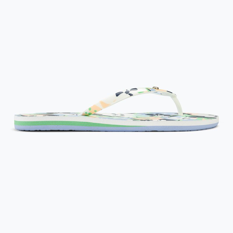 Dámské žabky ROXY Portofino III soft lime/ocean 2