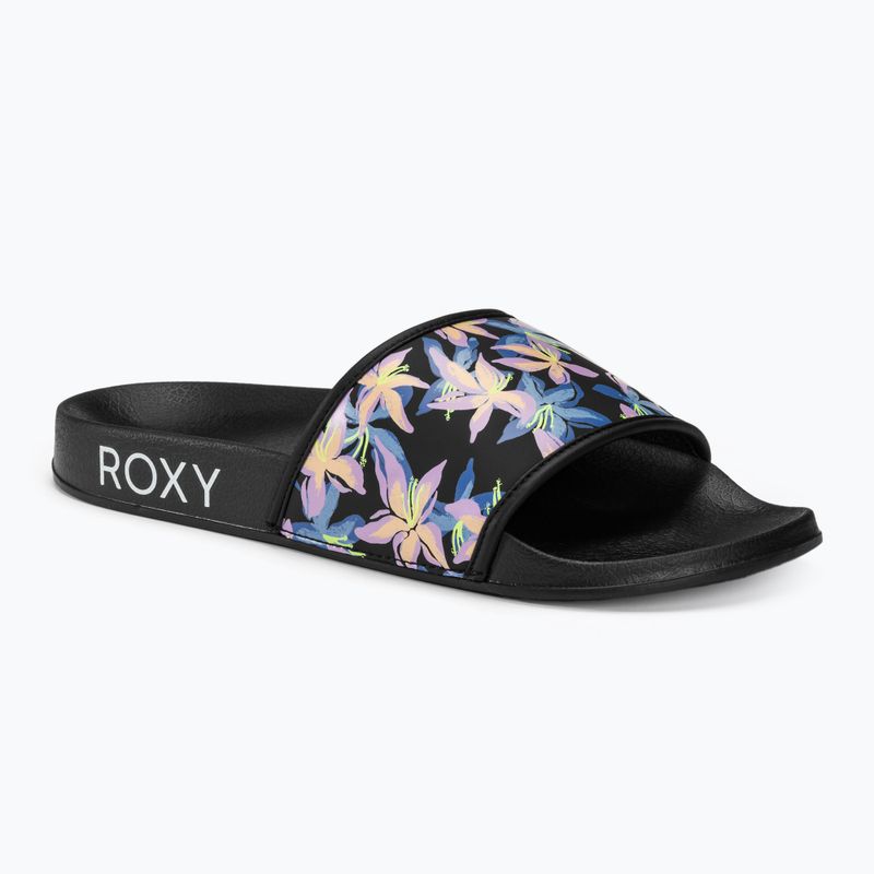 Dámské nazouváky ROXY Slippy IV black/boysenberry