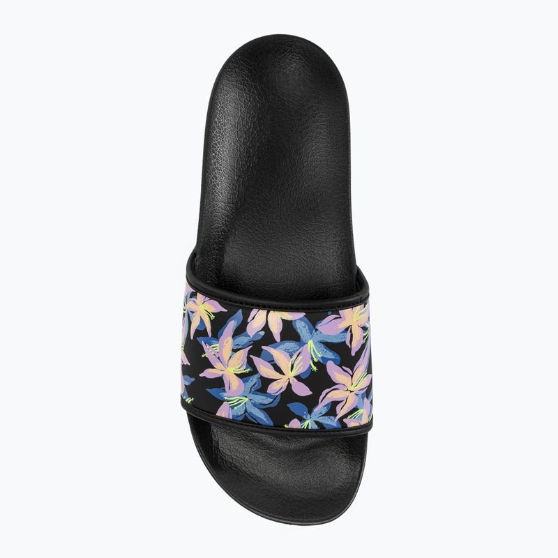 Dámské nazouváky ROXY Slippy IV black/boysenberry 5