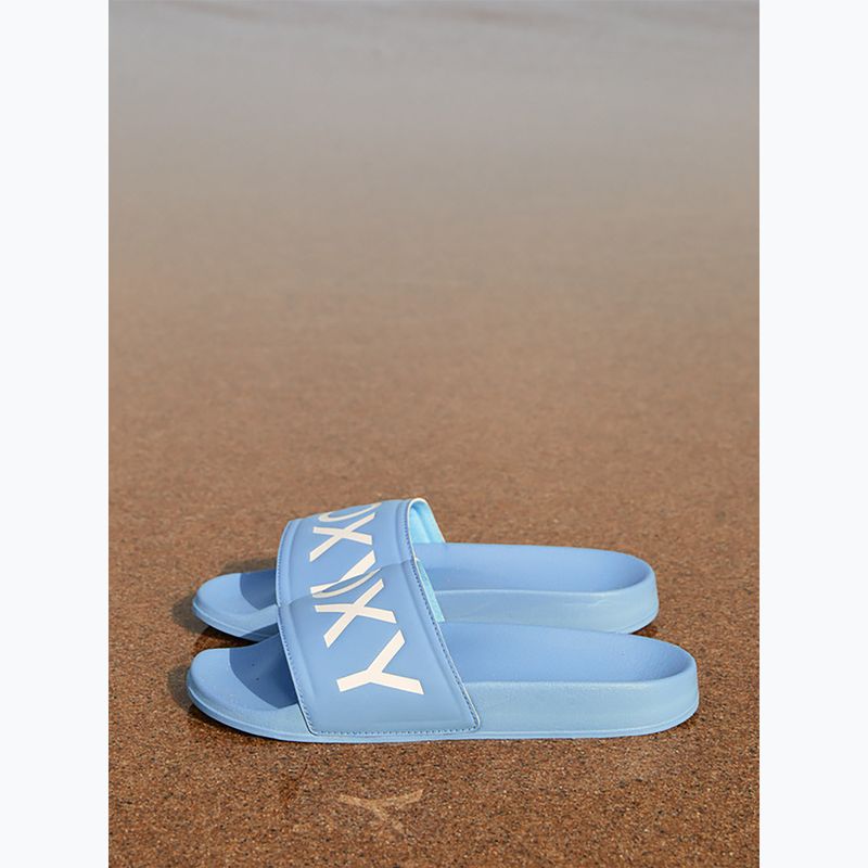 Dámské nazouváky ROXY Slippy II baha blue 12
