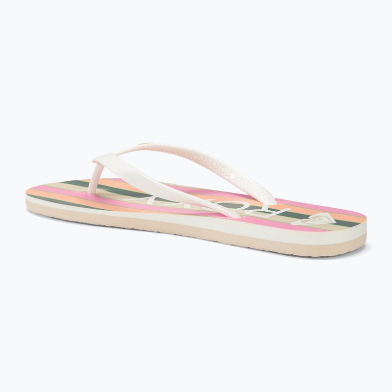 Dámské žabky ROXY Tahiti VII peach cream 3