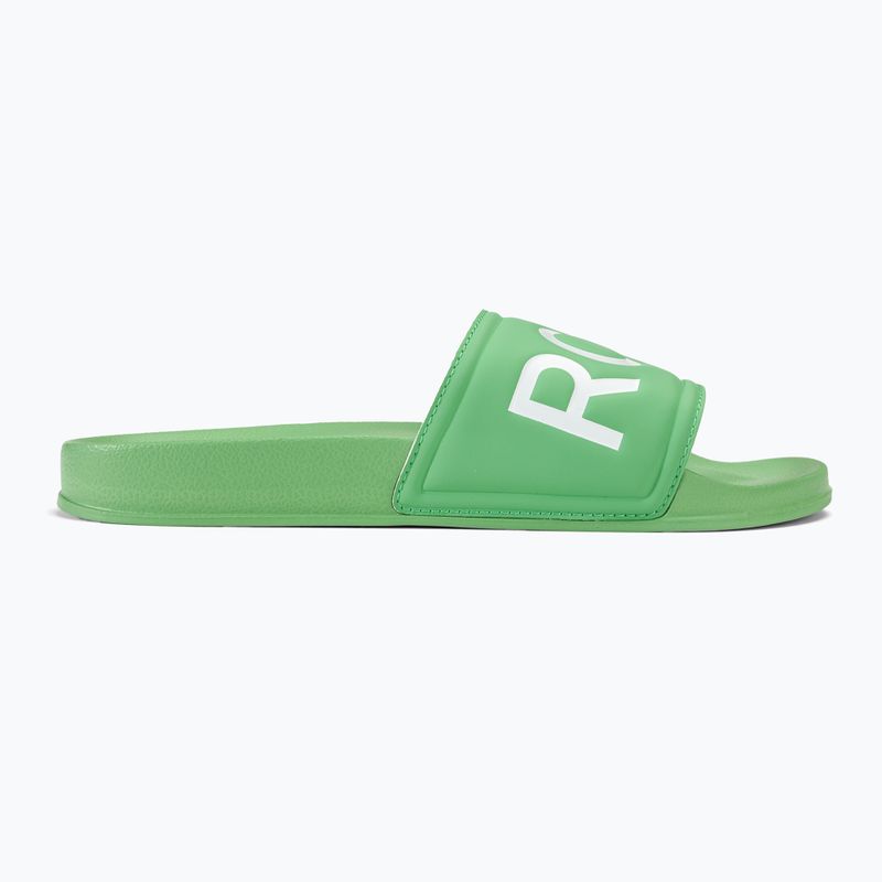 Dámské nazouváky ROXY Slippy II green 2
